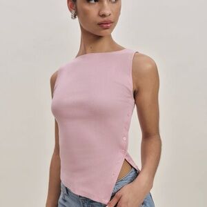 Reformation Pink Tank Top